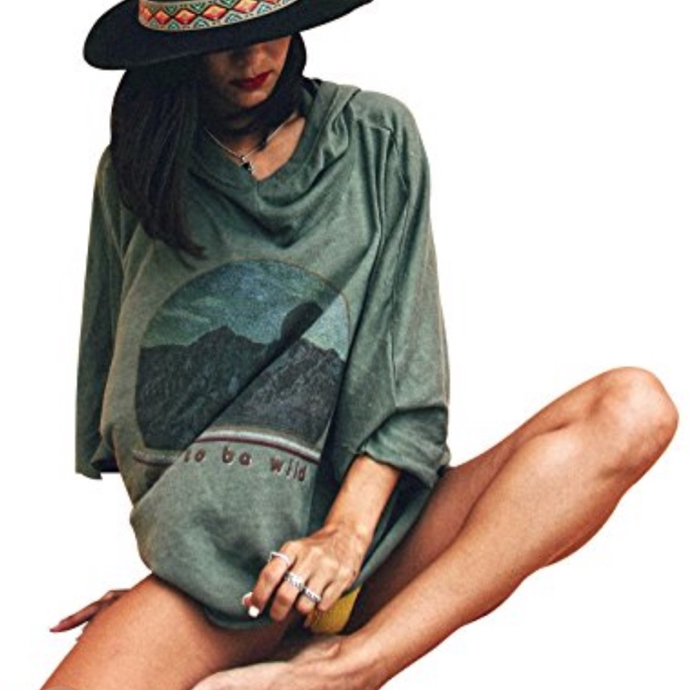 Life Clothing Co Born to Be Wild Hooded Tee | HTF